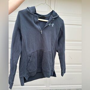 Girls Under Armour Half Zip Hoodie